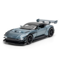 【ไม่มีกล่อง】โมเดลรถยนต์ 1/32 Aston Martin Vulcan diecast โลหะผสมสังกะสี Matel Light and Sound ของขวัญวันเกิด สําหรับเด็กผู้ชาย