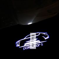 2pcs Logo For Polestar 1 Polestar 2 LED Car Door Light Projector Ghost Shadow Light Welcome Light Courtesy Atmosphere Light