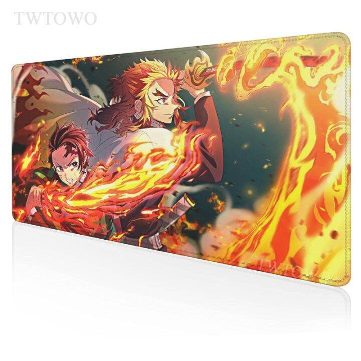 【hot】 Anime Demon Slayer Kimetsu No Yaiba Rengoku Kyoujurou Mouse Pad ...