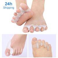 ☇✉ 2pcs 1pair New Protective Toes Separator Suitable Bunion Corrector Material Soft Gel Straightener Spacers Stretchers Care Tool