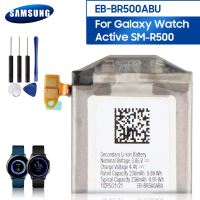 SAMSUNG แบตเตอรี่ สำหรับ Samsung Galaxy Watch Active SM-R500 R500 EB-BR500ABU 200MAh เปลี่ยนแบตเตอรี่