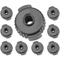 9Pcs ABS Quick Release Nuts Cymbal Quick Assembly Drum Mate Replacement Accessories