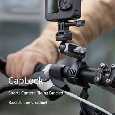 อุปกรณ์เสริมรถจักรยานยนต์แบบปรับได้ตัวยึดขี่จักรยานจักรยานแท่นยึดแฮนด์รถสำหรับกล้องเพื่อการกีฬา Insta360/อุปกรณ์เสริมสมาร์ทโฟน