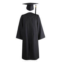 2021ผู้ใหญ่ปิดซิปวิชาการชุดพิธีสำเร็จการศึกษา Robe Mortarboard Cap