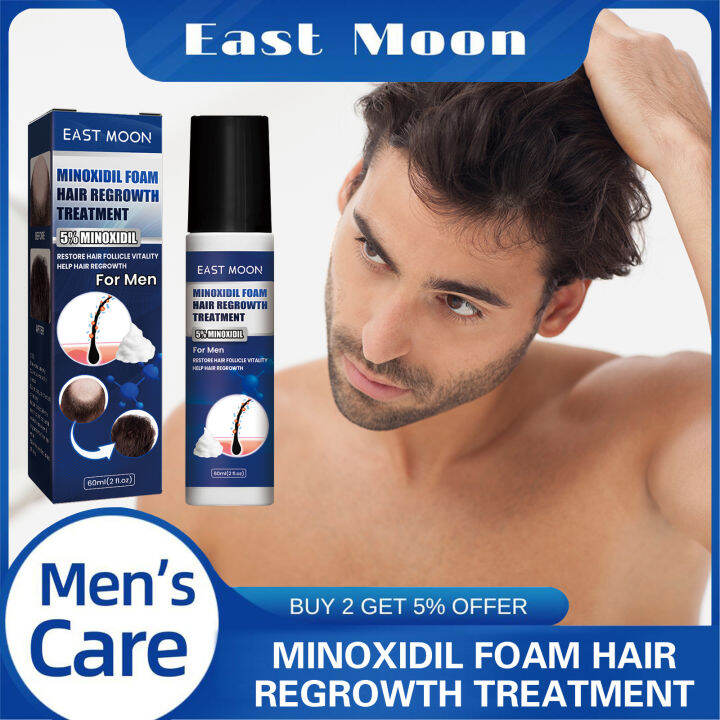 East Moon Minoxidil Foam Hair Regrowth Hair Growth Foam Deeply ...