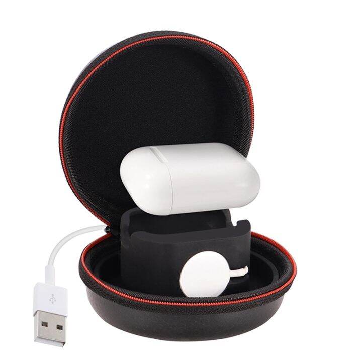 portable-charger-holder-dock-case-travel-hard-protective-for-apple-watch-series-5-4-3-2-1-for-airpods-cover-zipper-box