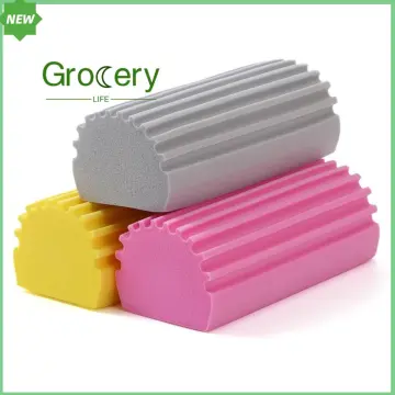 LINCHEIN and Faucets Mirrors Duster for Cleaning Blinds Multifunctional  Baseboards Vents Magical Dust Cleaning Sponges Household Damp Clean Duster  Sponge Sponge Cleaning Brush