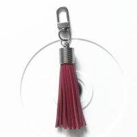 【CW】✾  New Gun Leather Tassel Chain South Korea Clasp Big Pendant Car Holder Personality Gifts