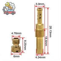 MLE 20ชิ้นชุดเจ็ทหลักคาร์บูเรเตอร์ช้า/ไพลอตสำหรับ pwk สำหรับ Keihin pwk PE CVK