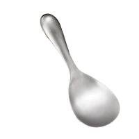 ✟▩ 50 HOTWear-resistant Rice Spoon Anti-deform Stainless Steel Anti-stick Integrated Molding Shovel Spoon for Daily Use