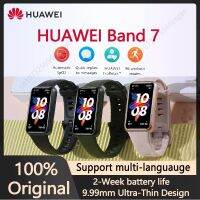 HUAWEI Band 7 Smart Band All-day Blood Oxygen 1.47 AMOLED Screen Heart Rate Smartband 2 Weeks Battery Life 5ATM Waterproof Exercise Bands