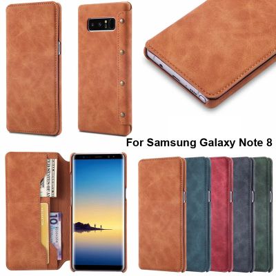 Samsung Galaxy Note 8 กระเป๋าสตางค์ Note8 เคส หุ้ม ฝาครอบป้องกัน