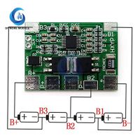 BMS 4S 12.8V แบตเตอรี่ลิเธียมเหล็กฟอสเฟต8A LiFePO4แผ่นป้องกัน20A จำกัดกระแส18650โมดูลแผ่นป้องกันพีซีบีแผงป้องกัน