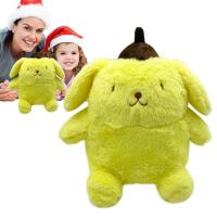 Dog Stuffed Toy Yellow Puppy Plushies Children Toys Relaxing Kids Plushies Cute Accompany Doll Throw Pillow Holiday Gift show