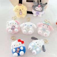 APOD [COD Ready To Ship] พวงกุญแจ จี้ตุ๊กตาการ์ตูนอนิเมะ Sanrio Kulomi Pacha Dog น่ารัก สําหรับห้อยกระเป๋า TETF