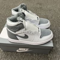 2023 Original J 1 High cut Basketball Shoes Casual Sneakers For Men Women “GreyWhite”