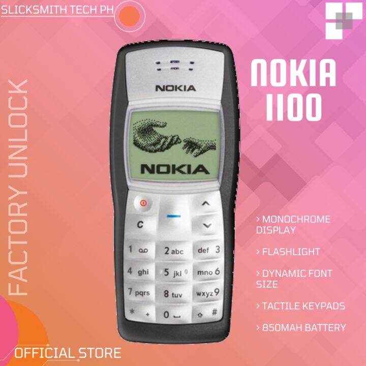 Nokia 1100 Factory Unlock Vintage Phone | Lazada PH