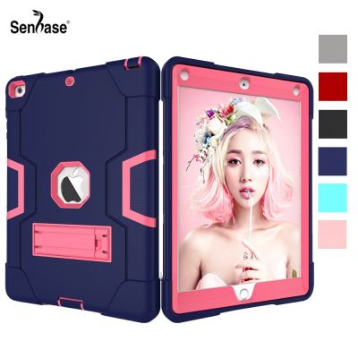 【DT】 hot  For Apple iPad Air A1474 A1475 A1476 Case Armor Shockproof Kids Safe PC Silicon Hybrid Stand Full Body Tablet Cover
