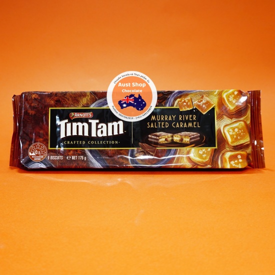 Arnotts tim tam murray river salted caramel 175g - ảnh sản phẩm 5