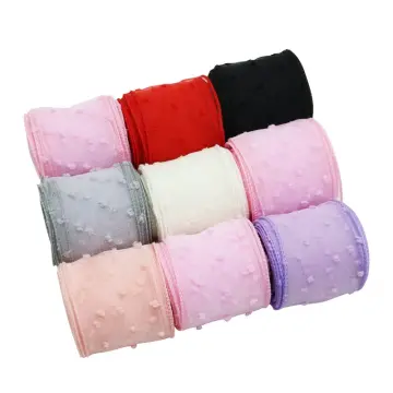50 Yards/roll, Width 1cm, Lace ribbon, Jumper Craft, Rich Colors, Used For  Dress Making, Wedding Decoration