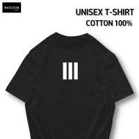 การออกแบบเดิมเสื้อยืด สามขีด ผ้า COTTON 100% ระวังสินค้าลอกเลียนแบบ!!!S-5XL