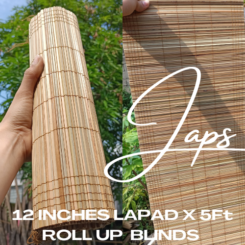 Buri Blinds / Native Roll up / Blinds Roll up / 1ft x 5ft for only 230