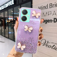 เคสโทรศัพท์จาก KONSMART สำหรับ VIVO Y27 4G 5G Y36 4G 5G Y78 5G ใหม่ล่าสุดมี3D กากเพชรส่องแสงเป็นประกายวิบวับคริสตัล TPU นิ่มเคสใส่โทรศัพท์ยืดหยุ่นได้สำหรับ Y02A VIVO Y02 Y02T Y02S Y35 Y16 Y22S Y77 Y55 Y76 Y75 y33S Y21T Y21 Y15A Y15S