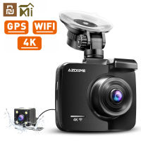 GS63H Dash Cam เลนส์ Dual 4K UHD รถกล้อง DVR Night Vision WDR Built-In GPS wi-Fi G-Sensor Motion Detection