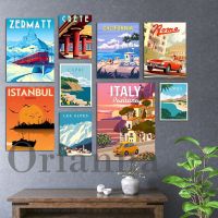 World Travel โปสเตอร์พิมพ์ Wall Decor |