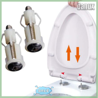 Danux 2xToilet สกรูบานพับที่นั่ง WC รูยึดพอดีกับบานพับที่นั่งชักโครกเครื่องมือซ่อมแซม