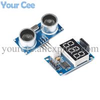 1lot HC SR04 Ultrasonic Module Distance Measuring Transducer Sensor Detector Ranging Module with Digital Display Control Board