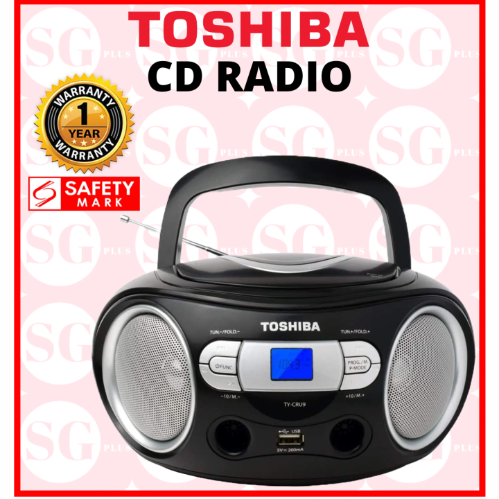 Toshiba TYCRU9 Portable CD MP3 Player Lazada Singapore