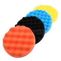 】【=-【 4Pcs 4Inch Buffing Polishing Sponge Pads Kit For Car Polisher Buffer