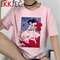 {Match maker}} Inuyasha Kagome ตลกอะนิเมะเสื้อยืด H Omme ฤดูร้อนใหม่แขนสั้นเสื้อยืดผู้ชายสบายๆมังงะเสื้อยืด U Nisex Streetwear ยอด Tee ชาย