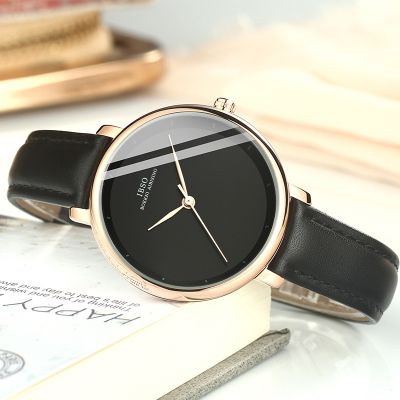 Ms IBSO minimalist watch waterproof female fashion personality belt quartz temperament leisure students ♦❈