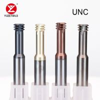 CNC Carbide America UNC Cutter เครื่องตัดเกลียวสามฟัน UNC3 / 8-16 เครื่องจักรกลทังสเตนเหล็ก End Mill สําหรับเหล็กอลูมิเนียม