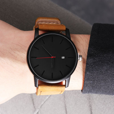 Mens Watch Sports Minimalistic Watches For Men Wrist Watches Leather Clock Relojes erkek kol saati relogio masculino Watch Men