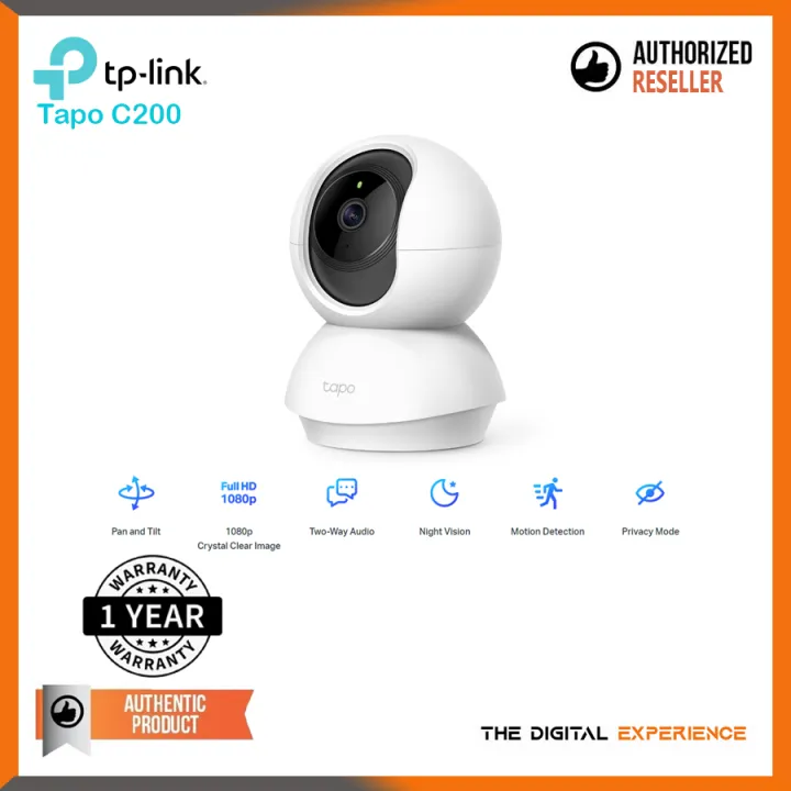TP-Link Tapo Caméra Surveillance WiFi Tapo C200, camera ip 1080P