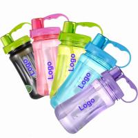 8 Color Outlet Wholesale Pirce 1000ml Herba Nutrition Plastic Sports Water bottle with Straw