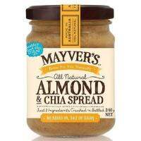 Mayvers Almond And Chia Spread 240g