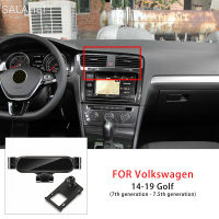 【2023】Car Phone Holder For VW Volkswagen Golf 7 MK7 2014 2015 2016 2017 2018 2019 Auto Dedicated Mobile cket Mount GPS Accessories