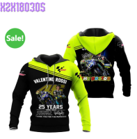 Valentino Rossi motor racing The Doctor 3D hoodie