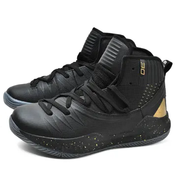 Curry 4 high sales black and gold