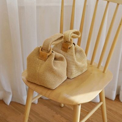 [Ready Stock]Summer Women Handbag Fashion Straw Bags Ladies Beach Straw Bag Female Rattan Bag Small Bags For