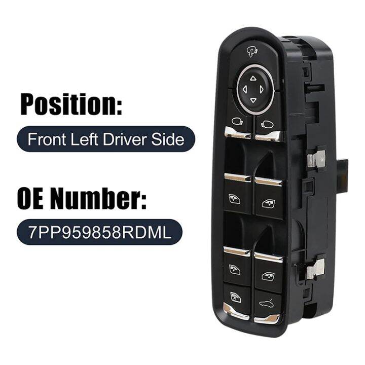 master-driver-side-power-window-switch-7pp959858rdml-for-porsche-panamera-cayenne-2010-2014-parts