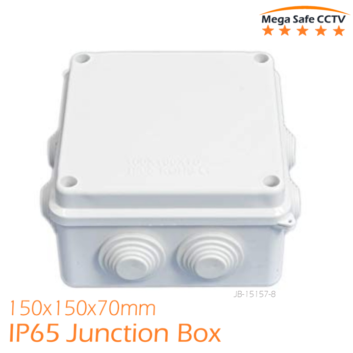 Cod Ip65 Waterproof White Square Plastic Terminal Electrical Junction 