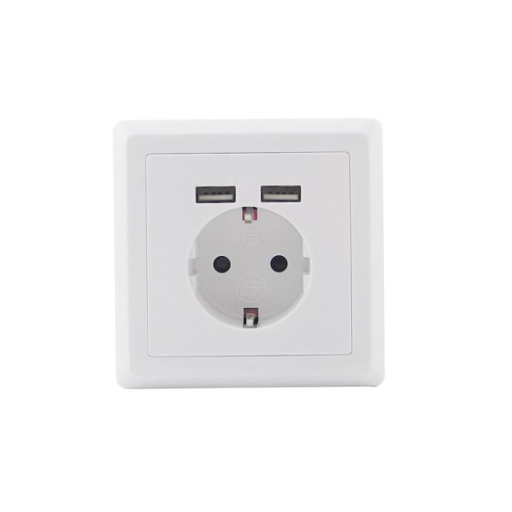allsome-dual-2-usb-port-5v-2-4a-wall-outlet-panel-plug-socket-electrical-power-outlet-charger-adapter-for-iphone-8-ht149