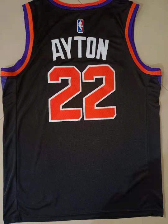 ready-stock-newest-22-deandre-ayton-phoenix-suns-basketball-swingman-jersey-black