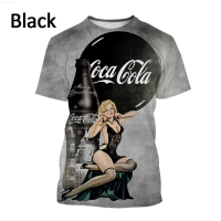 Coca-Cola Coke Cool Red Hiphop 3D Print Women Men Summer Shirt Casual short sleeve 43{trading up}