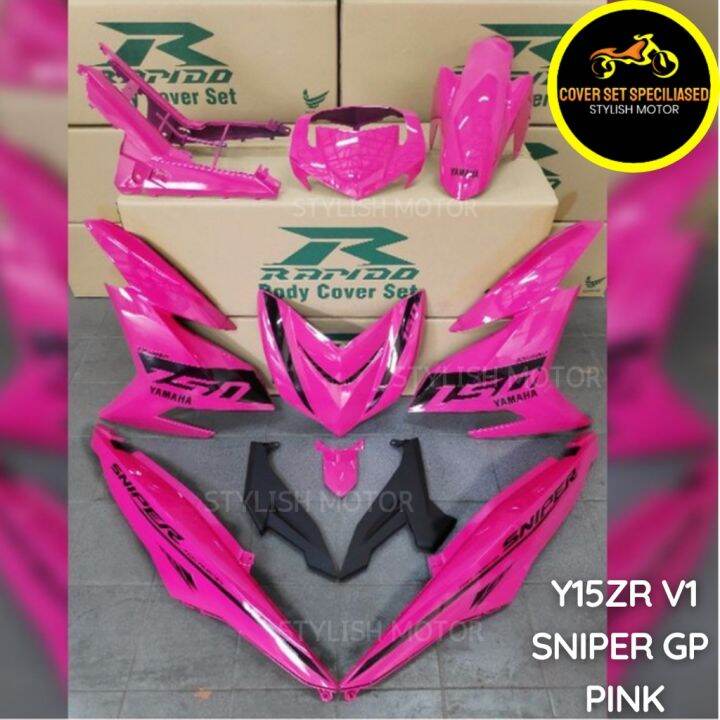 Rapido Cover Set Y Zr V V Sniper Gp Pink Sticker Tanam Airbrush